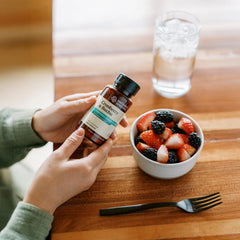 Ingredients label of Nature's Sunshine Cranberry & Buchu Concentrate