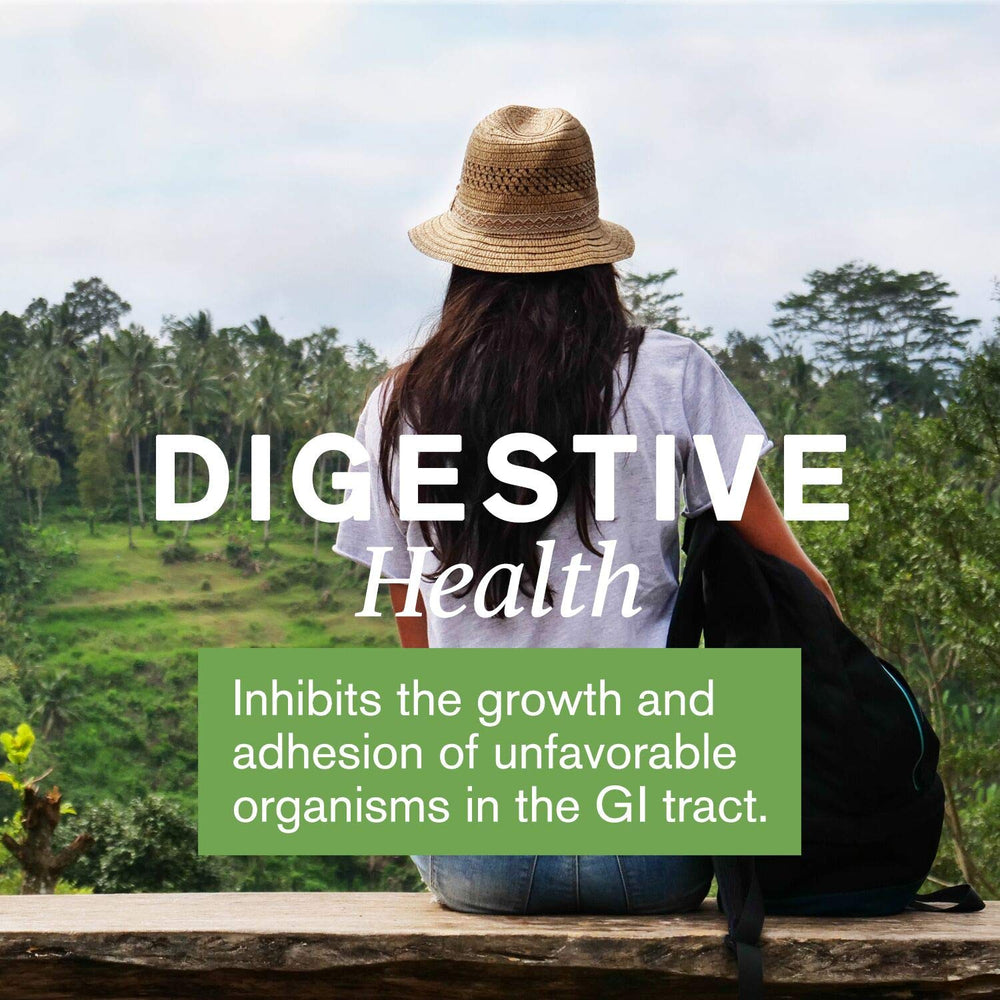Lifestyle scene with Gastro Health for digestion support after meals.