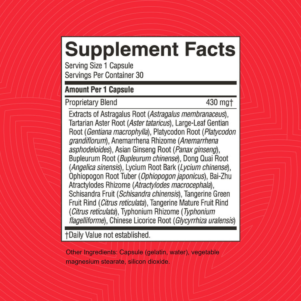 Nature's Sunshine Lung Support Chinese TCM Concentrate box front highlighting packaging