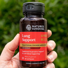 Nature's Sunshine Lung Support Chinese TCM Concentrate capsules for daily use