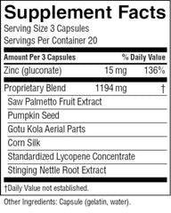 Nature's Sunshine Men's Formula lycopene ingredient close-up highlighting antioxidant potential.