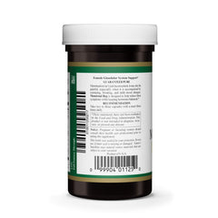 Nature's Sunshine Menstrual Reg herbal blend close-up highlights helpful ingredients for balance.