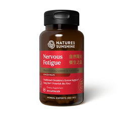 Nature's Sunshine Nervous Fatigue TCM bottle for daily stress support