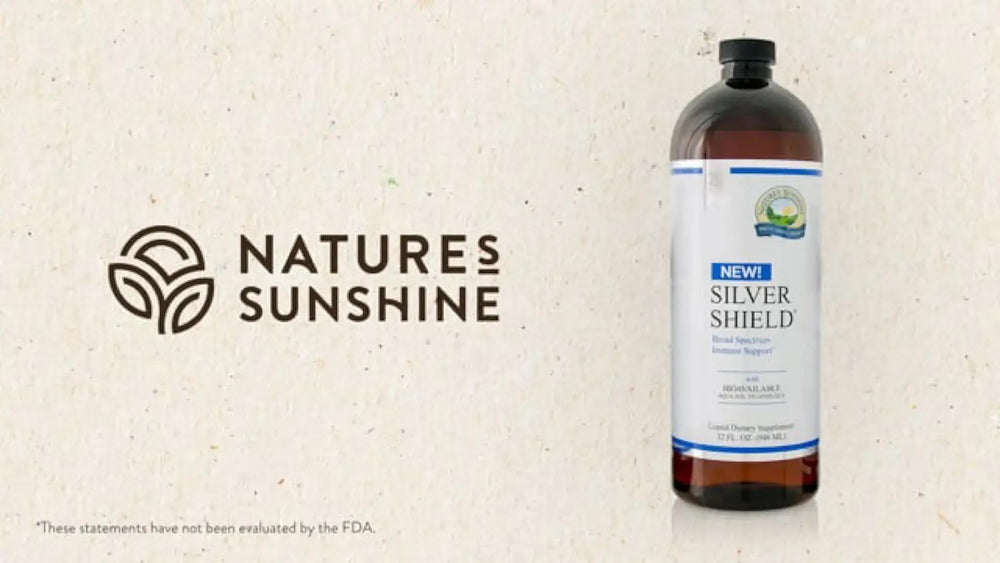 Nature's Sunshine Silver Shield Liquid nano-particles indicate 99% bioavailability