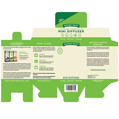 Nature's Truth 50 ml water capacity diffuser, side view for longer use.