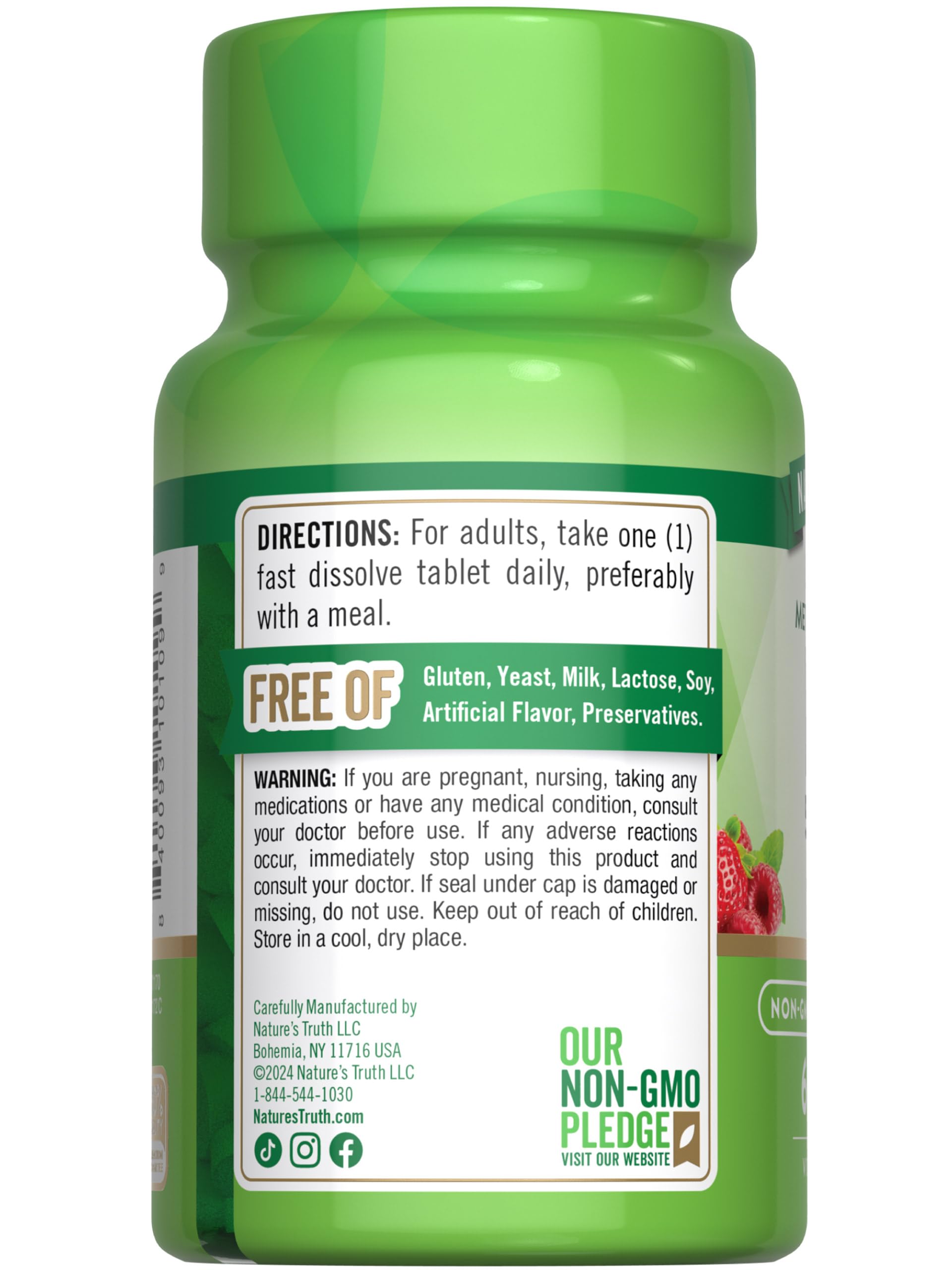 Nature's Truth pack-of-2 presentation offers value for extended use.