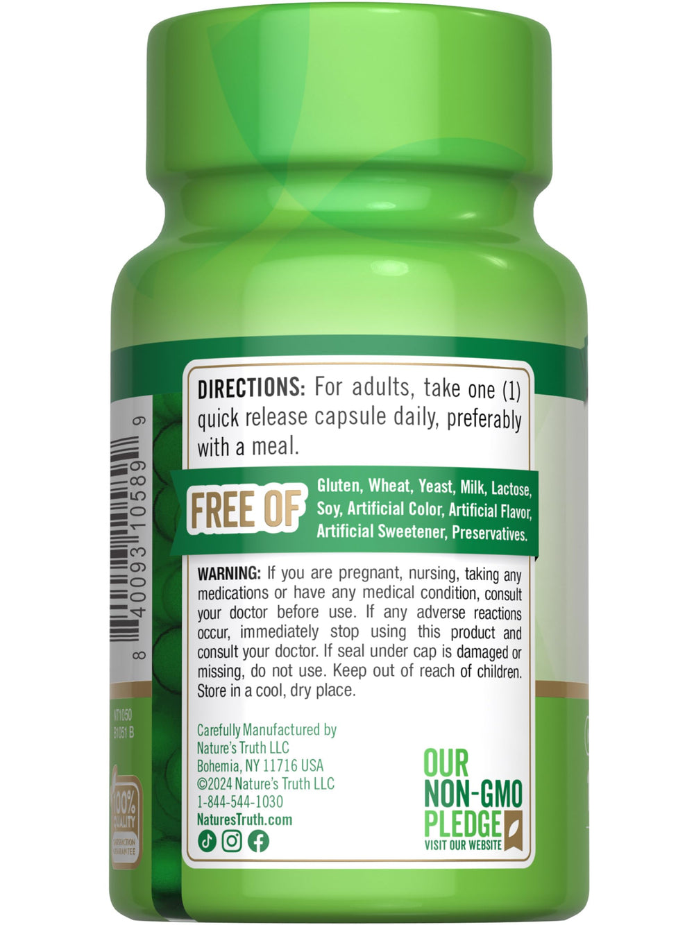 Nature's Truth B2 Vitamin pack-of-2 display for value-conscious shoppers.