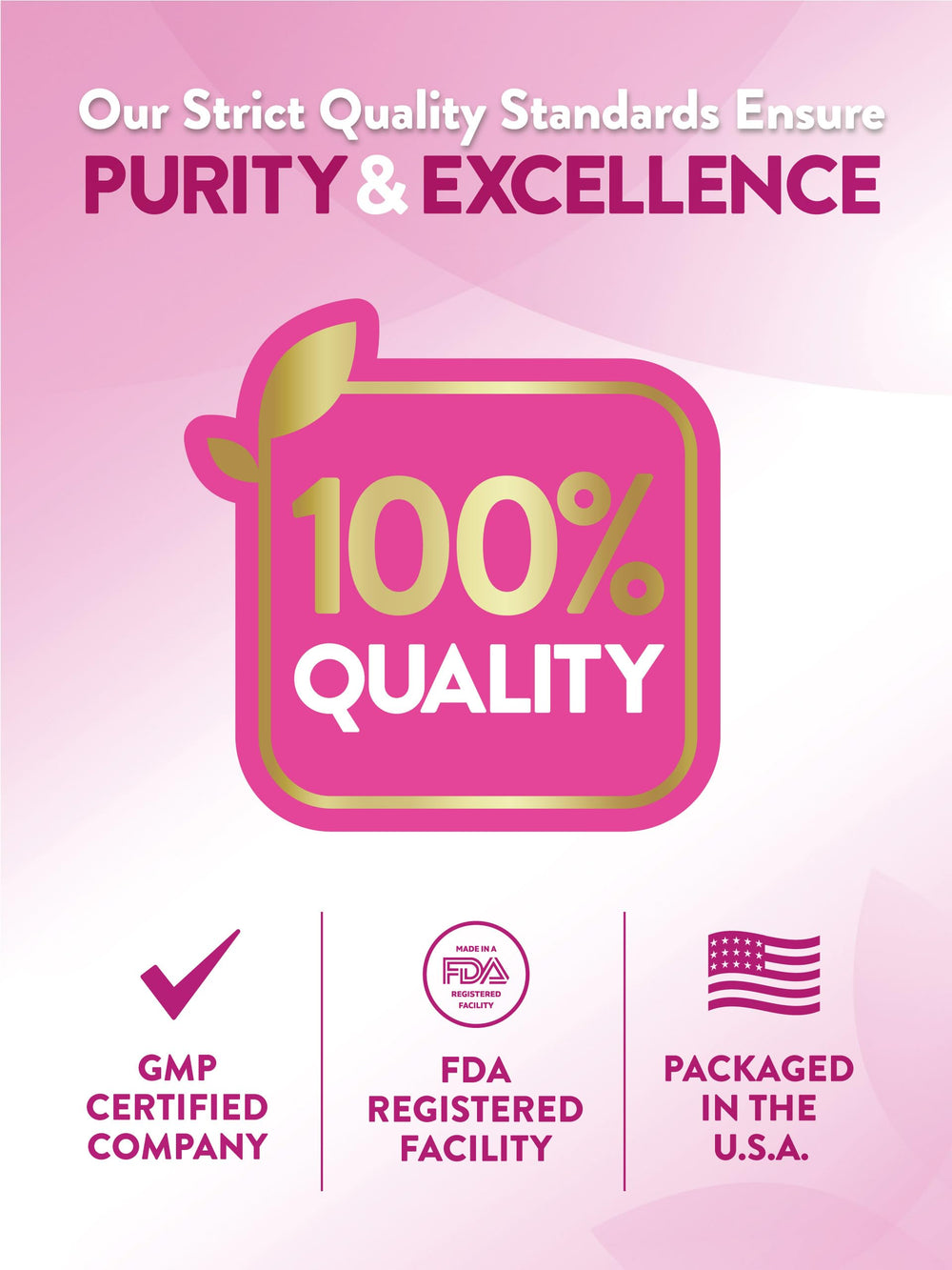 Vegetarian coated caplets designed for easy swallowing.