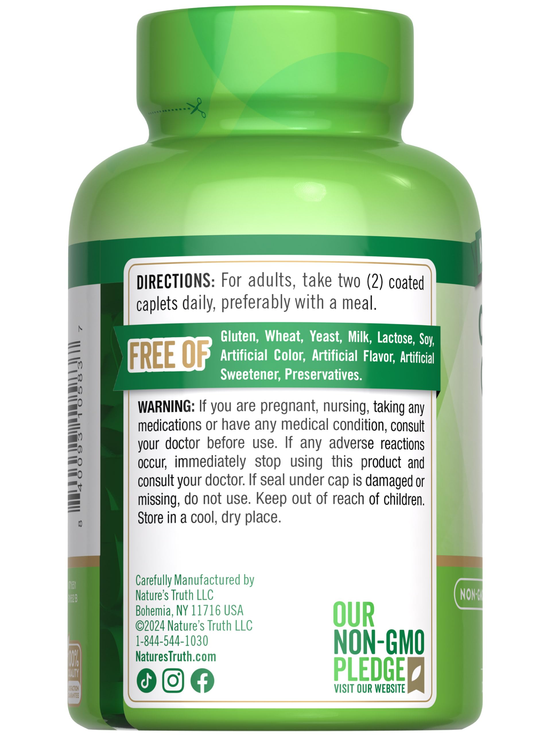 Nature's Truth calcium citrate D3 two-pack bottle set for ongoing use