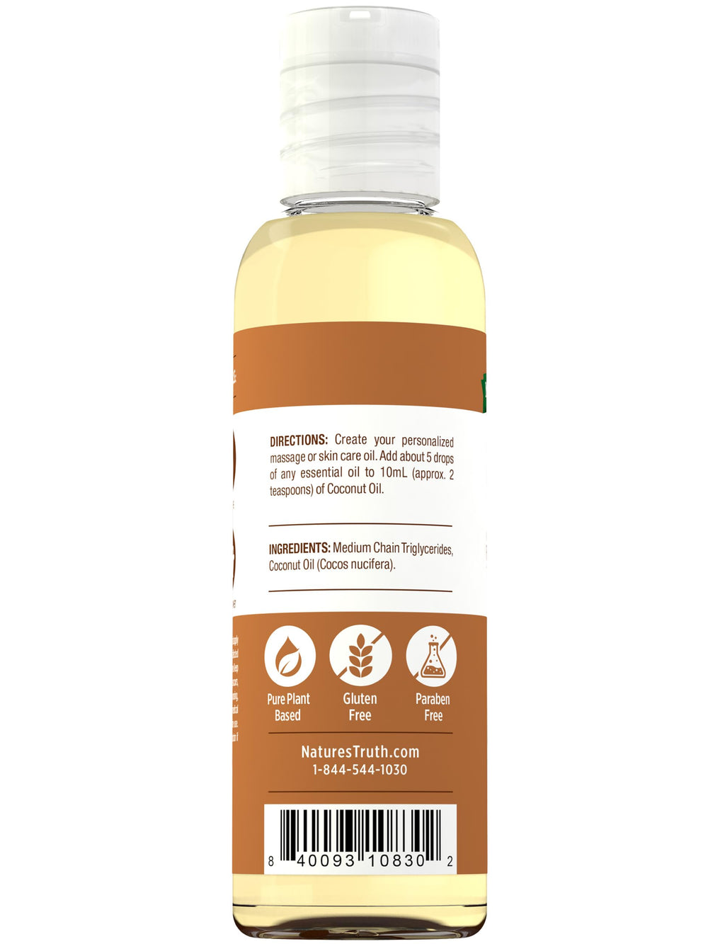 Nature's Truth Coconut Oil packaging box signals trusted origins and quality you can rely on.