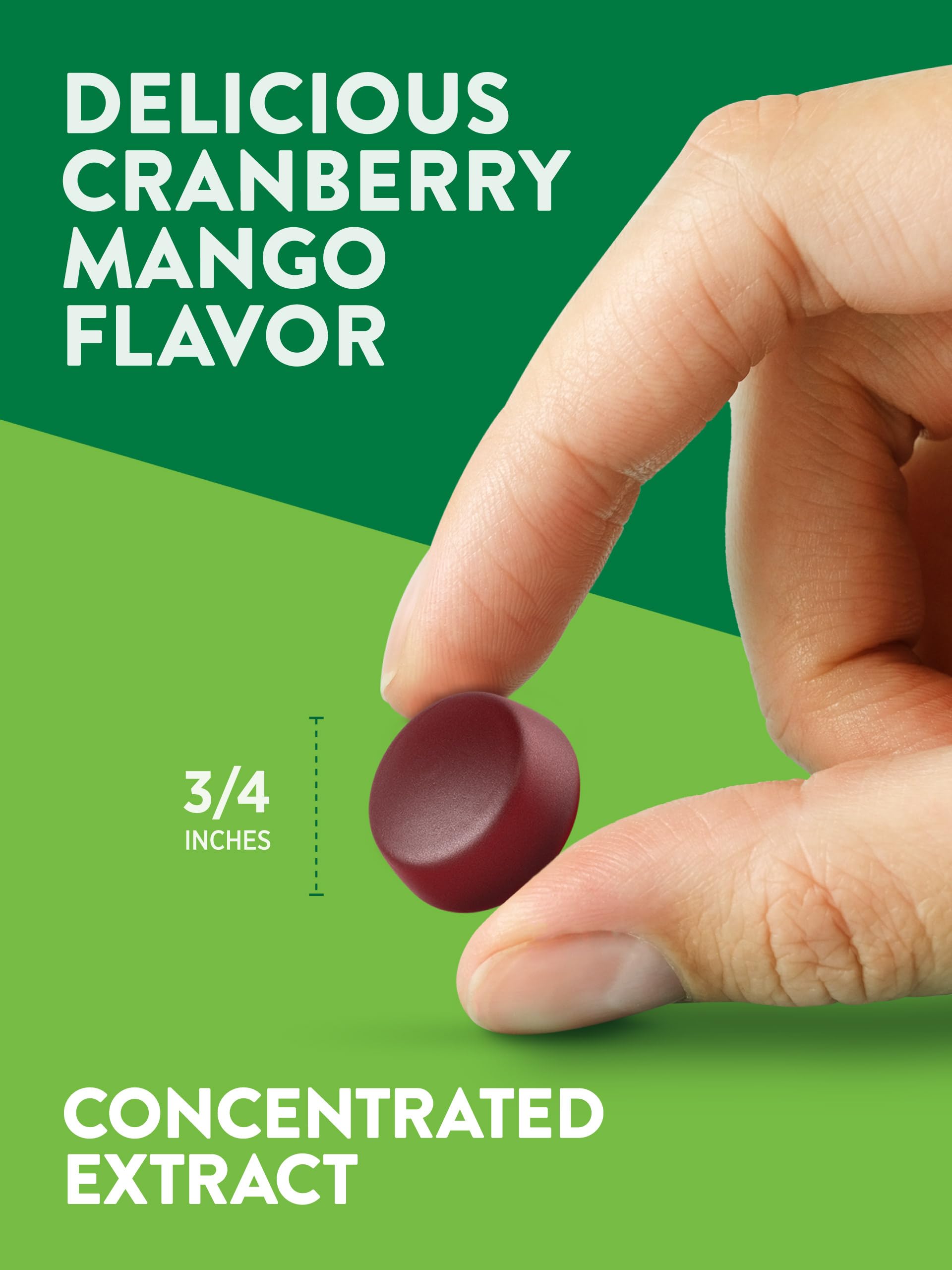 Nature's Truth Cranberry Gummies Non-GMO packaging signals quality.