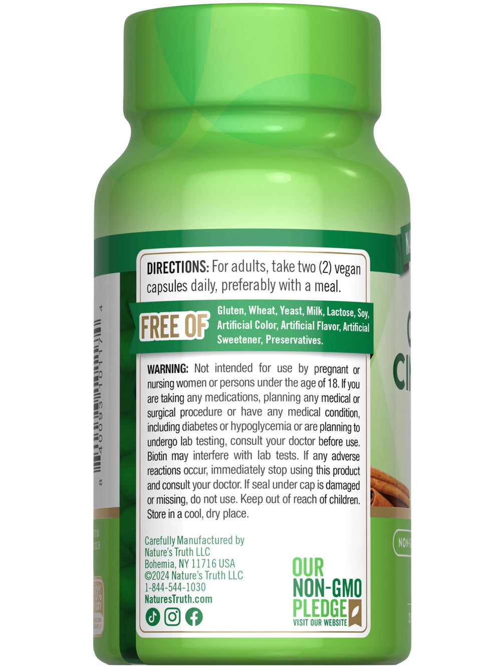 Nature's Truth daily-use capsule image; simple addition to routine