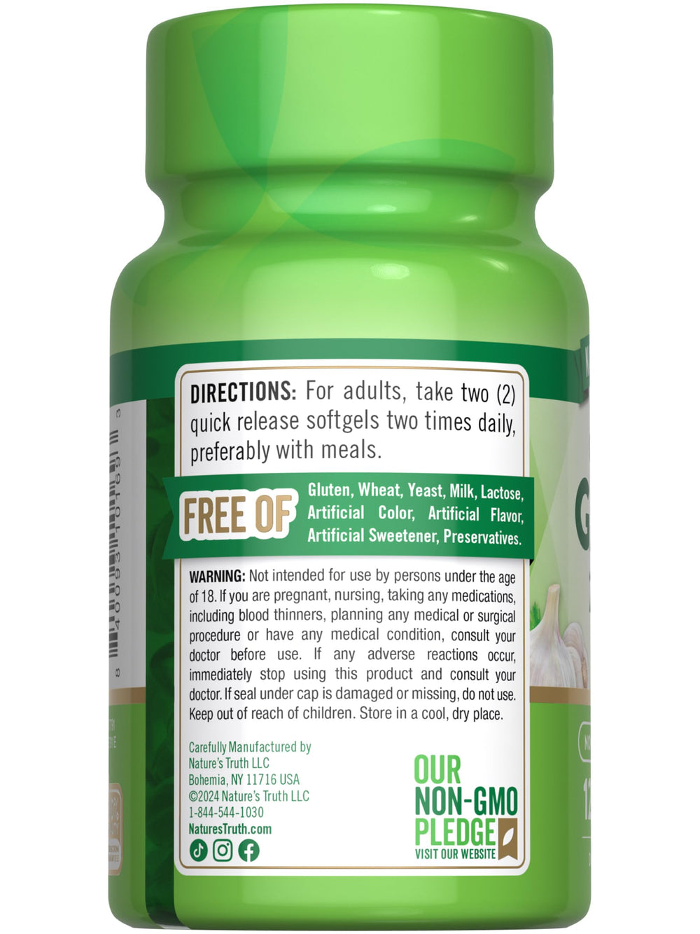 Nature's Truth daily-use setup illustrates a simple wellness routine.