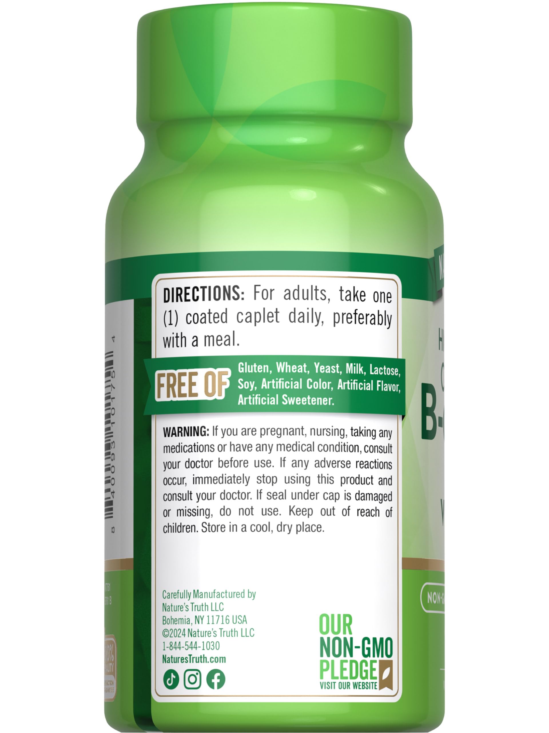 Daily wellness routine with Nature's Truth B Complex Plus C