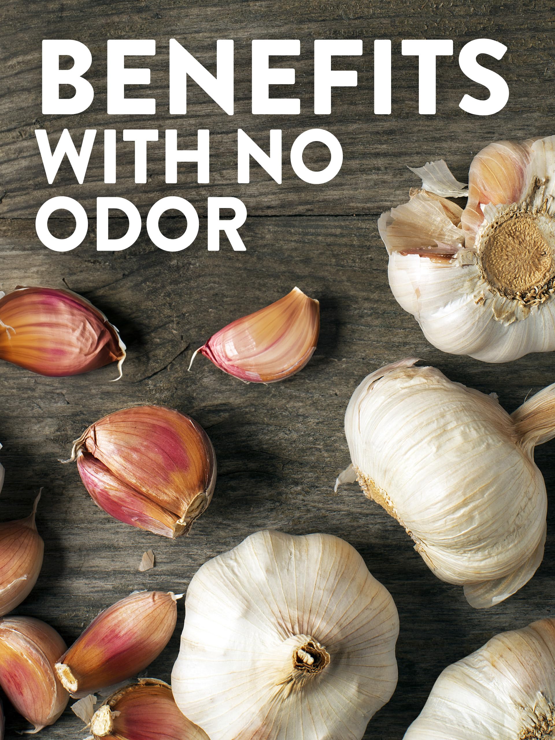 Nature's Truth front-label garlic bottle showcases transparent quality messaging.