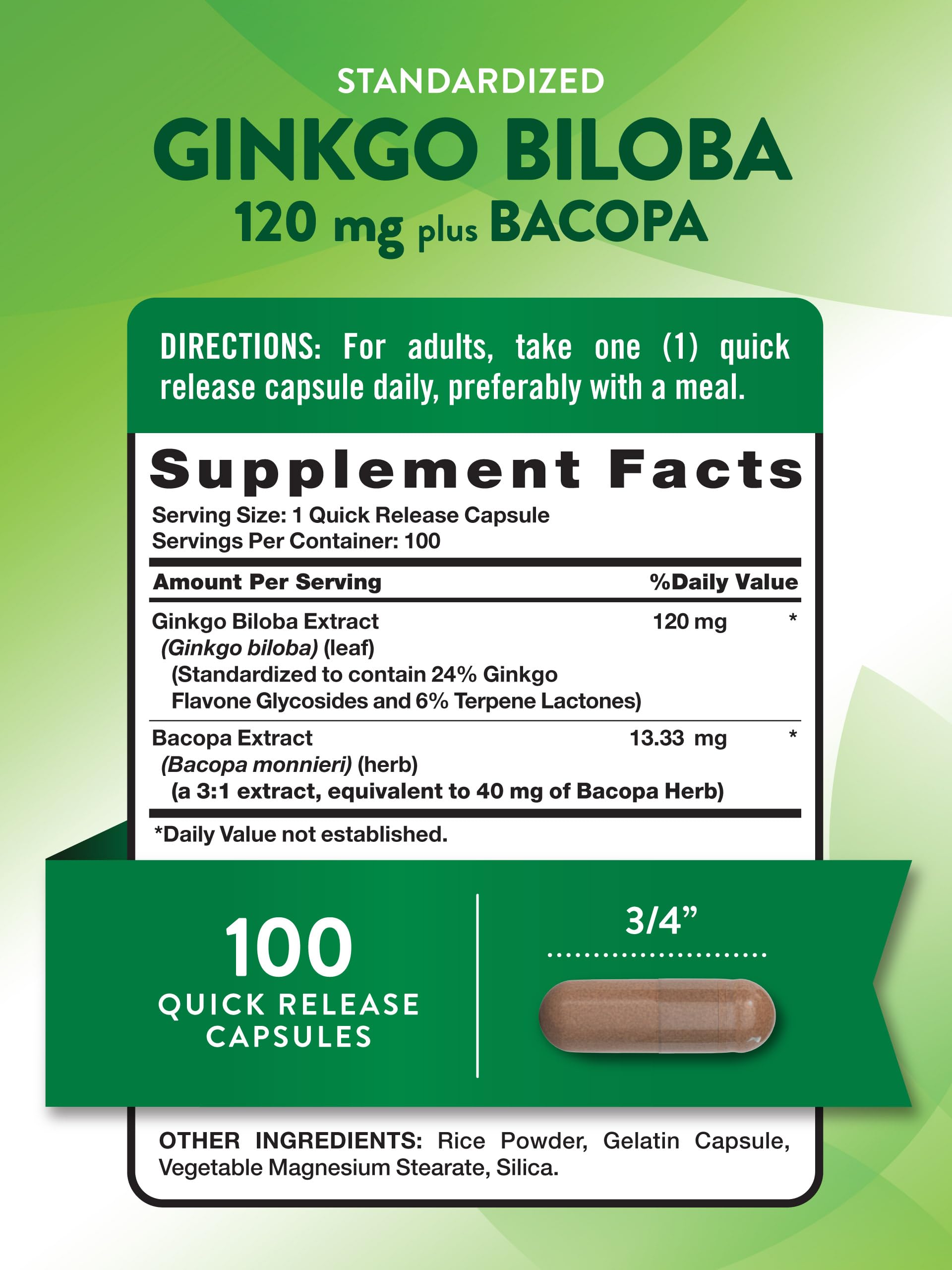 Close-up of Nature's Truth quick-release capsules for easy swallowing