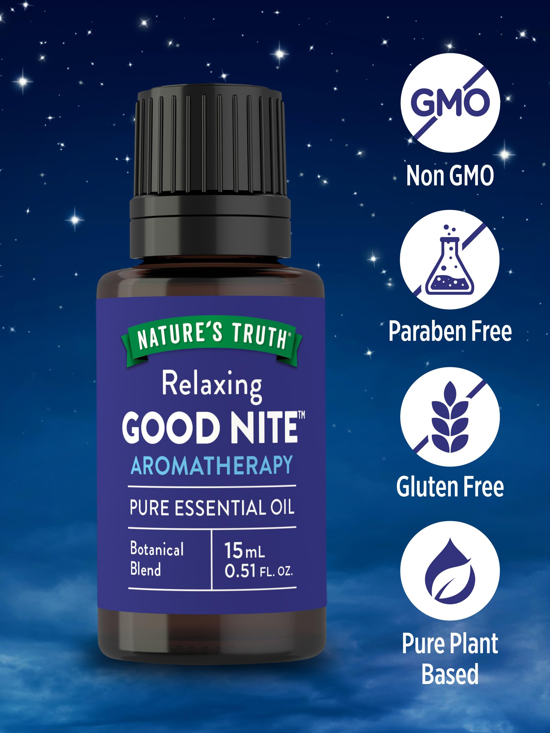 Good Nite oil for shower or bath aromatherapy and relaxation