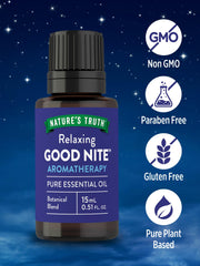 Good Nite oil for shower or bath aromatherapy and relaxation
