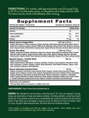 Nature's Truth Greens Blend scoop included for easy daily servings.