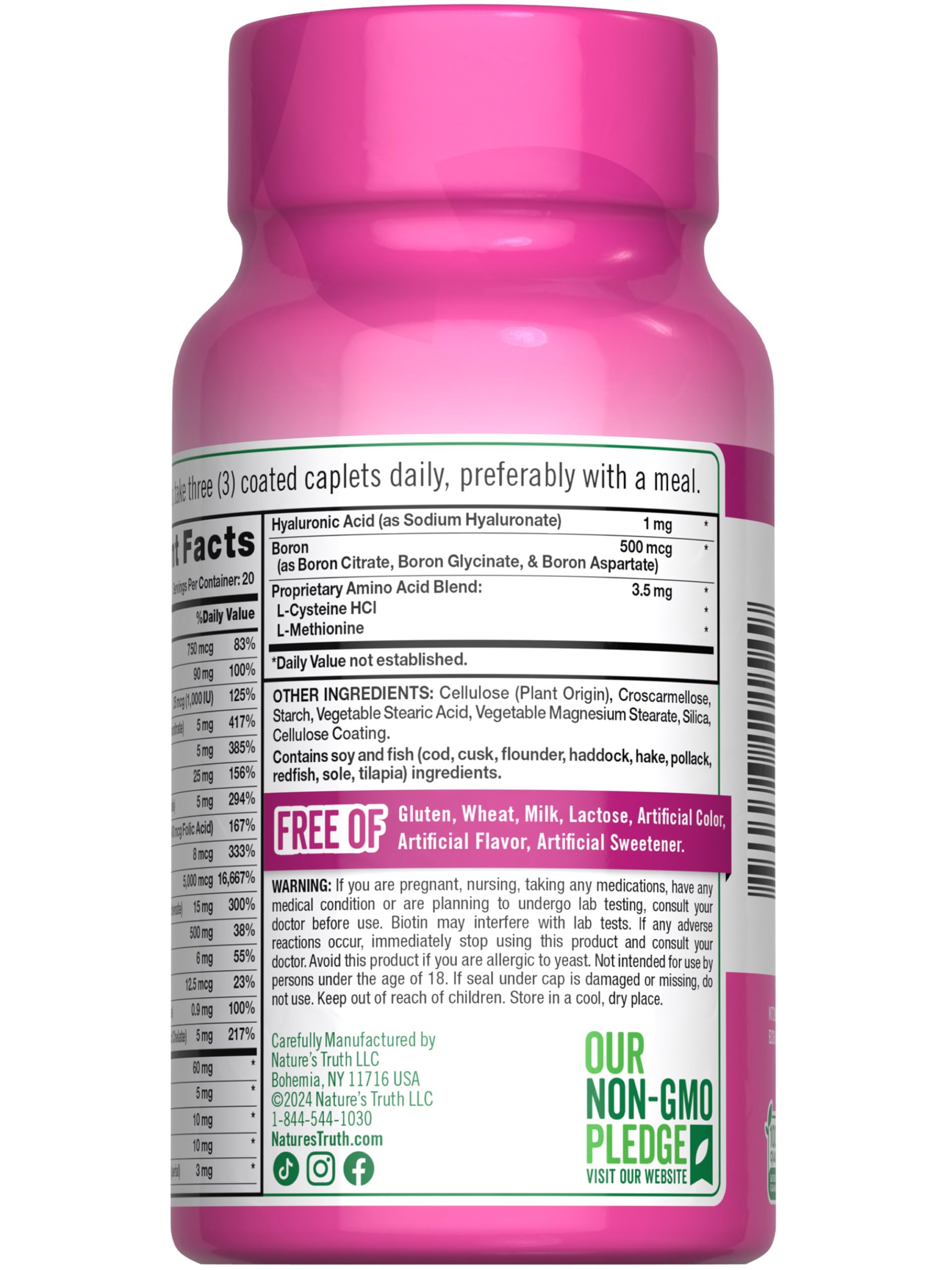 Nature's Truth Hair Skin and Nails daily-use scene fitting into morning routine