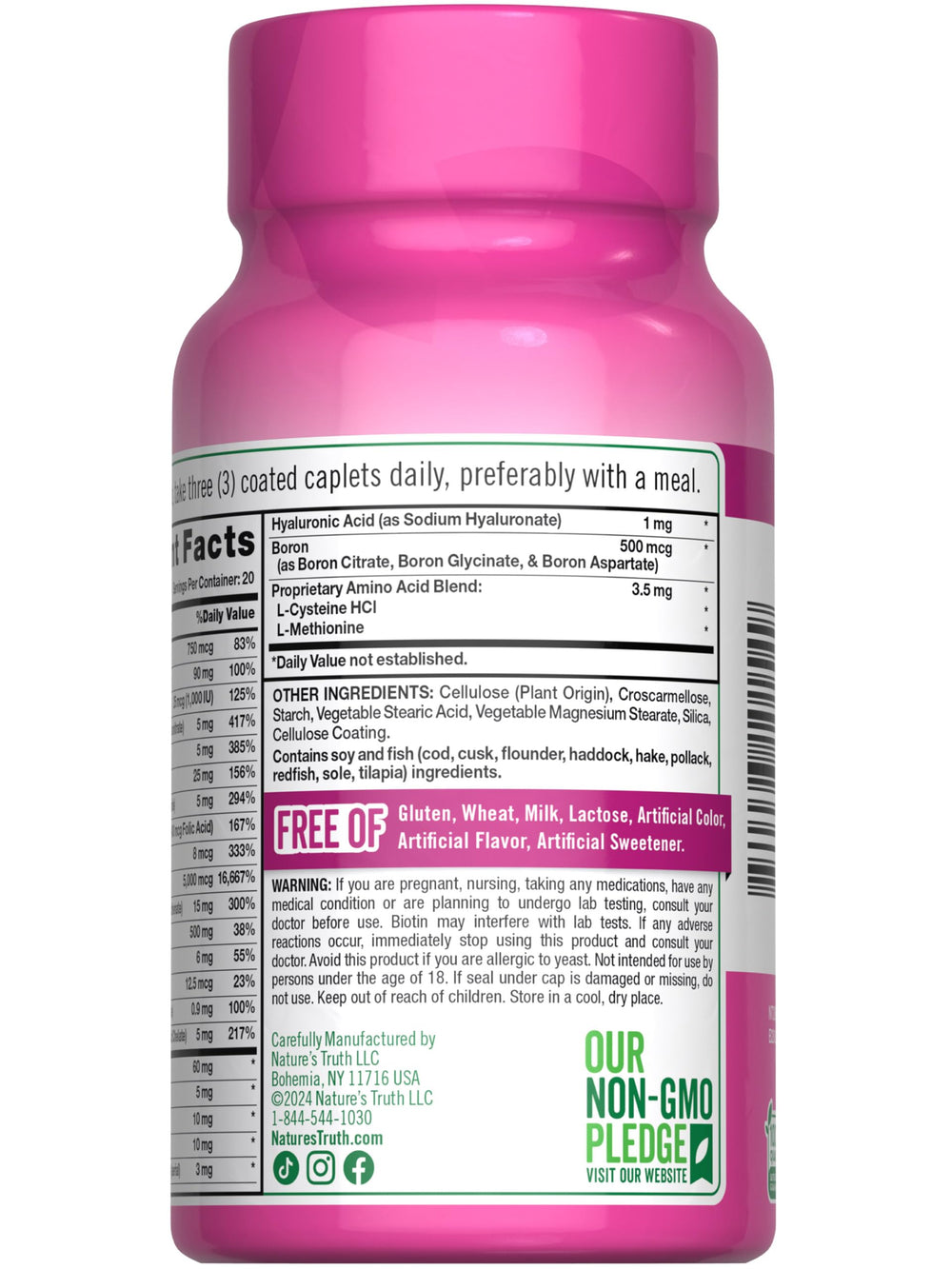 Nature's Truth Hair Skin and Nails daily-use scene fitting into morning routine