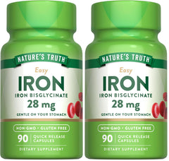 Nature's Truth iron supplement bottle front for everyday energy support