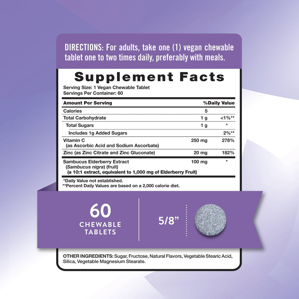 Nature's Truth mixed berry chewables with flavorful, convenient daily intake.