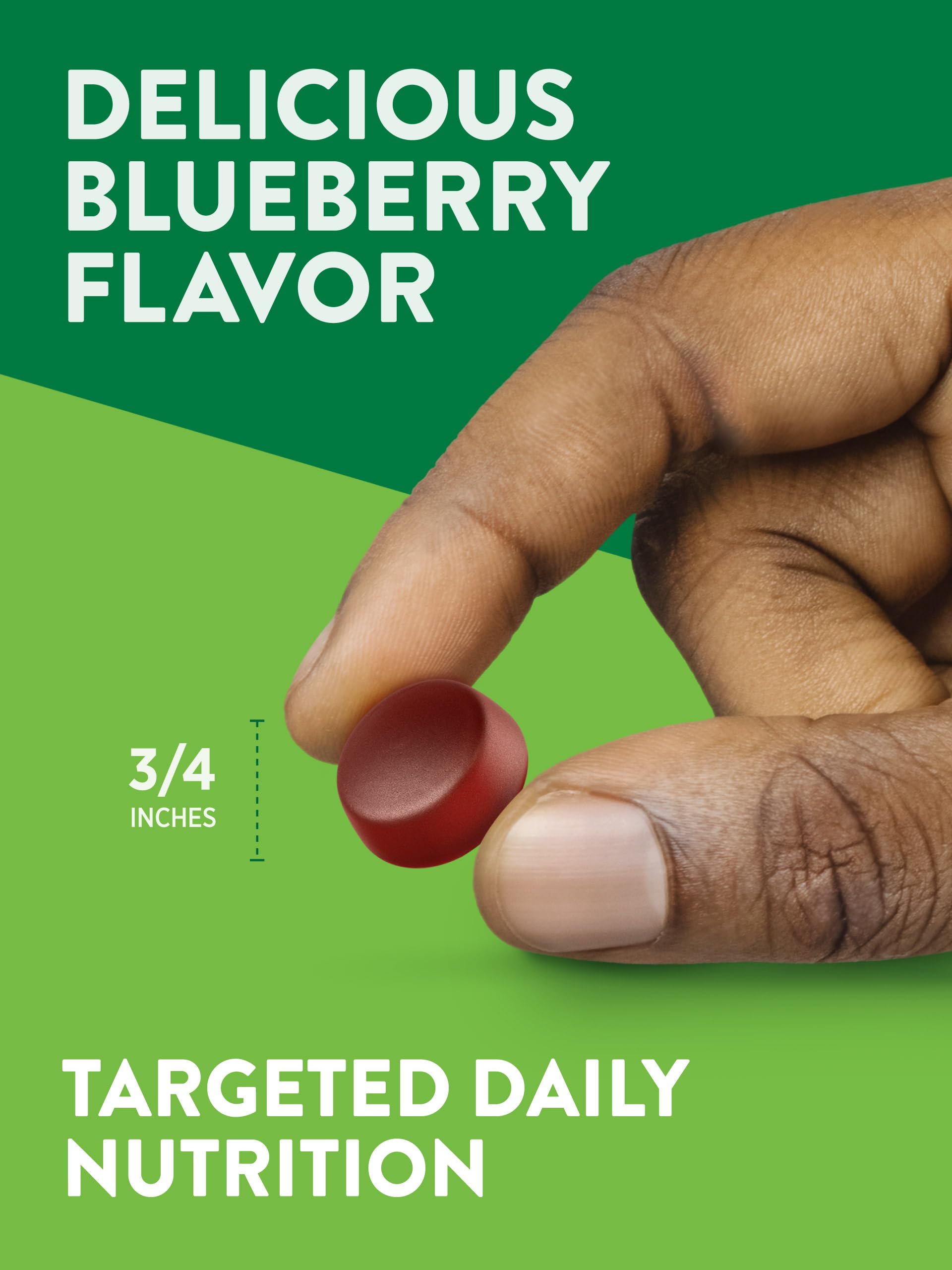 Product packaging of Nature's Truth multivitamin for men gummies.