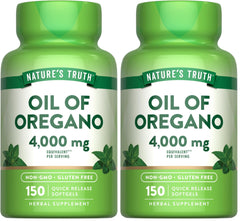Nature's Truth Oil of Oregano Softgels bottle front for daily phytonutrient support
