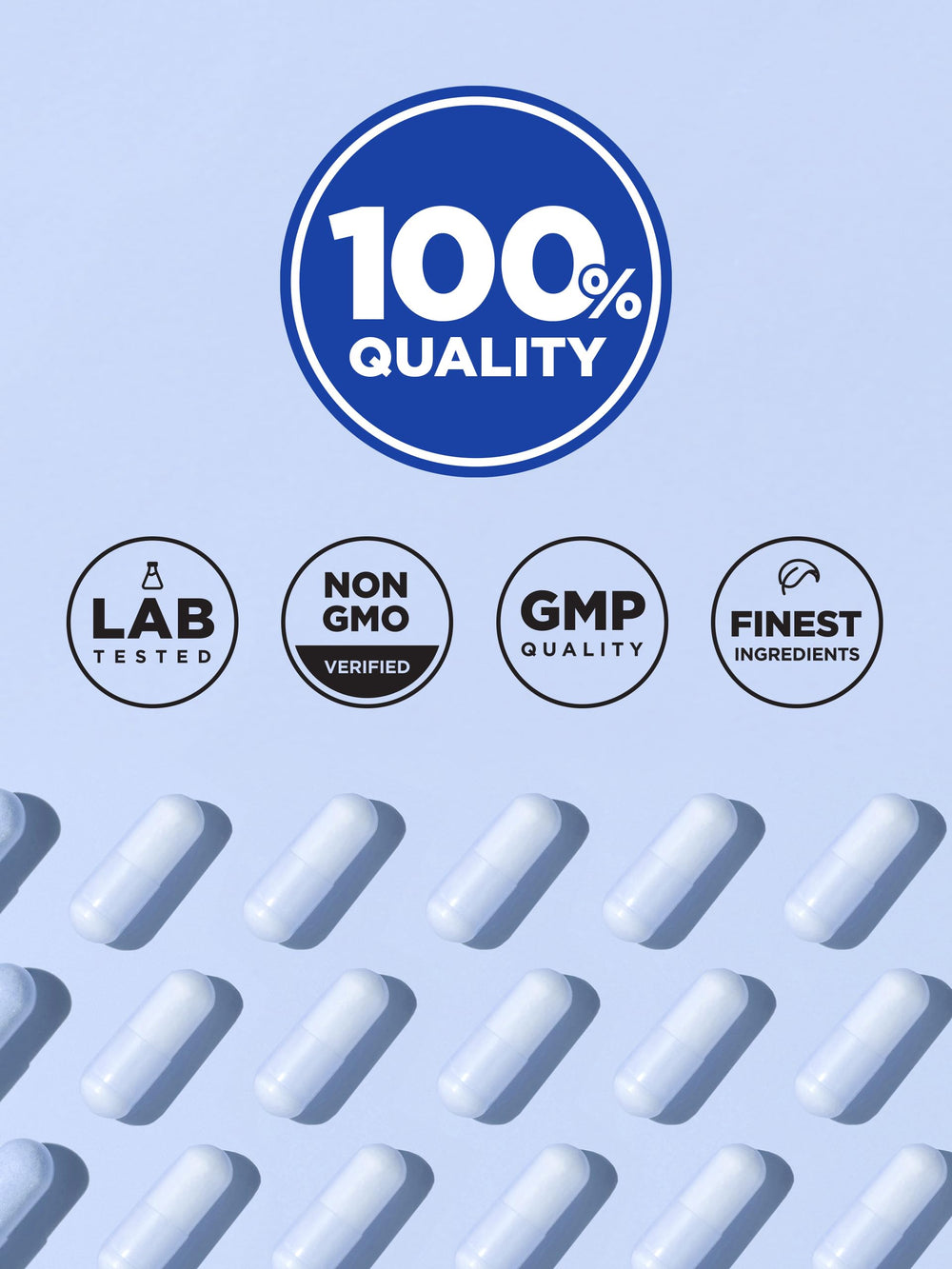 Nature's Truth Raw Flora US-made quality badge highlighting manufacturing