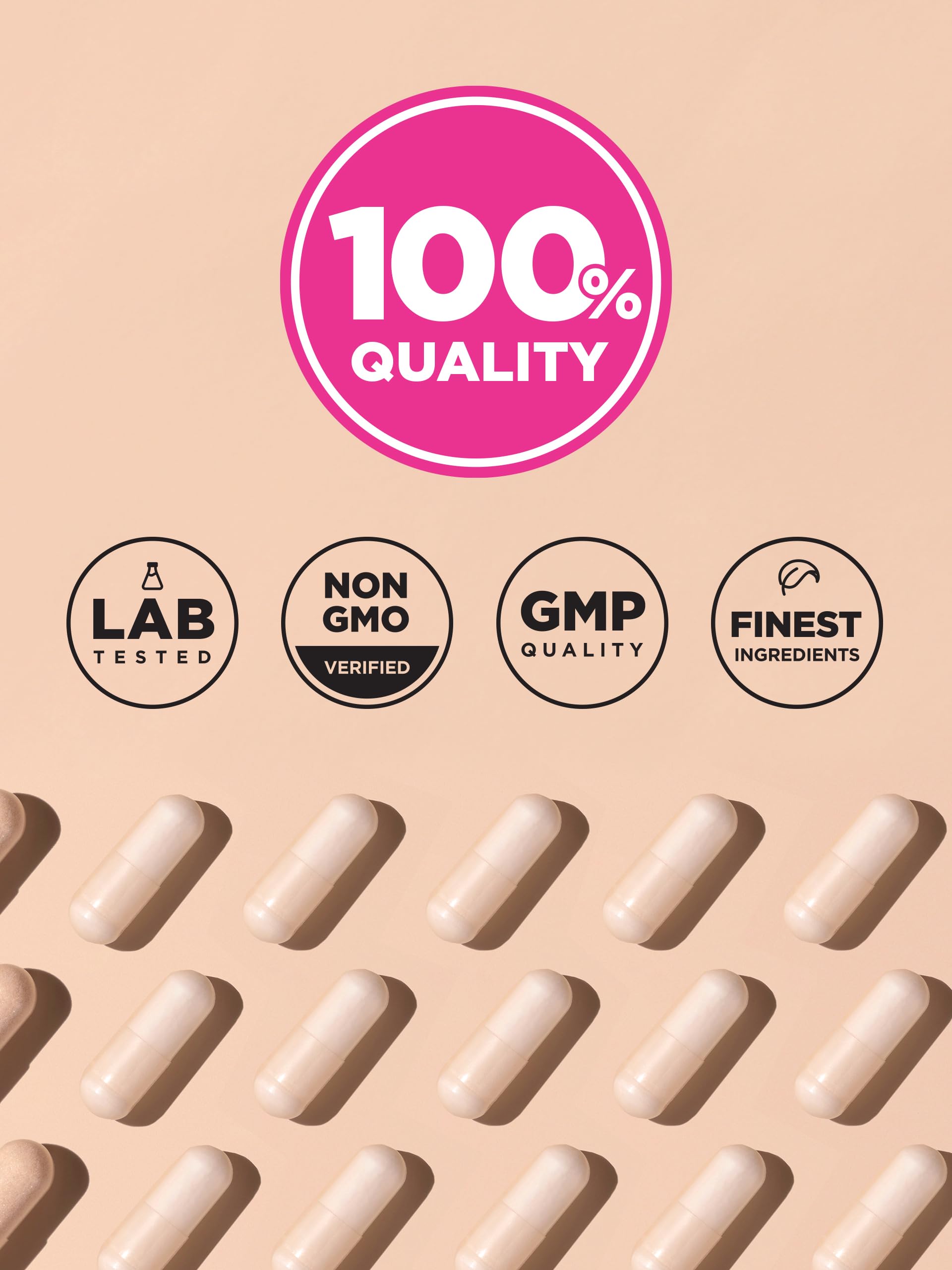 Nature's Truth Raw Flora non-GMO badge on packaging.