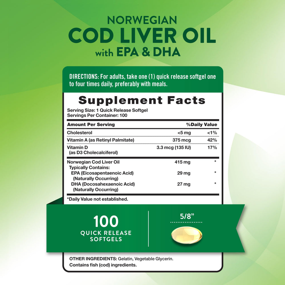 Closeup of Nature's Truth softgels for easy daily intake.