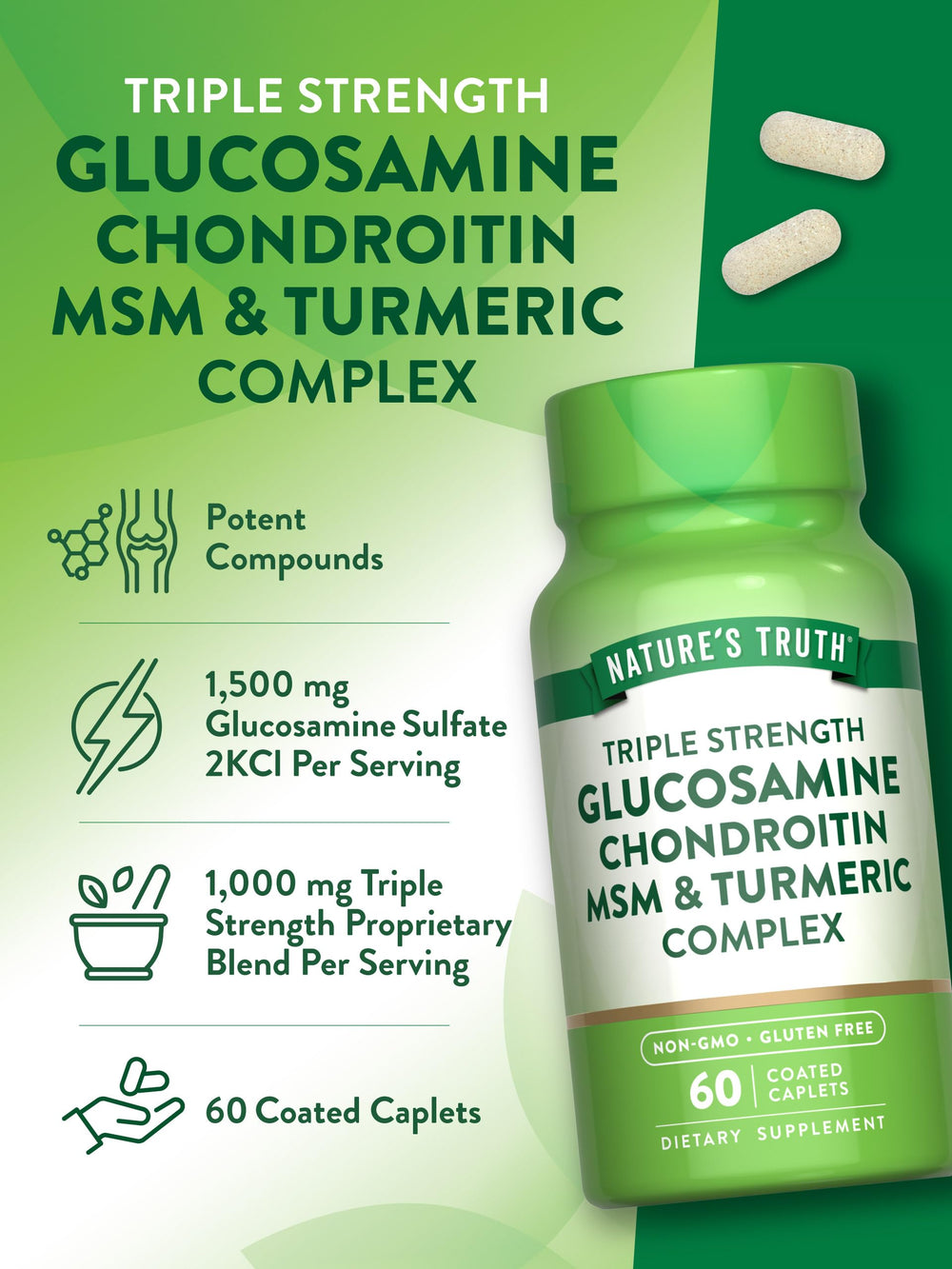 Nature's Truth three generations of vitamin innovators signals trusted quality.