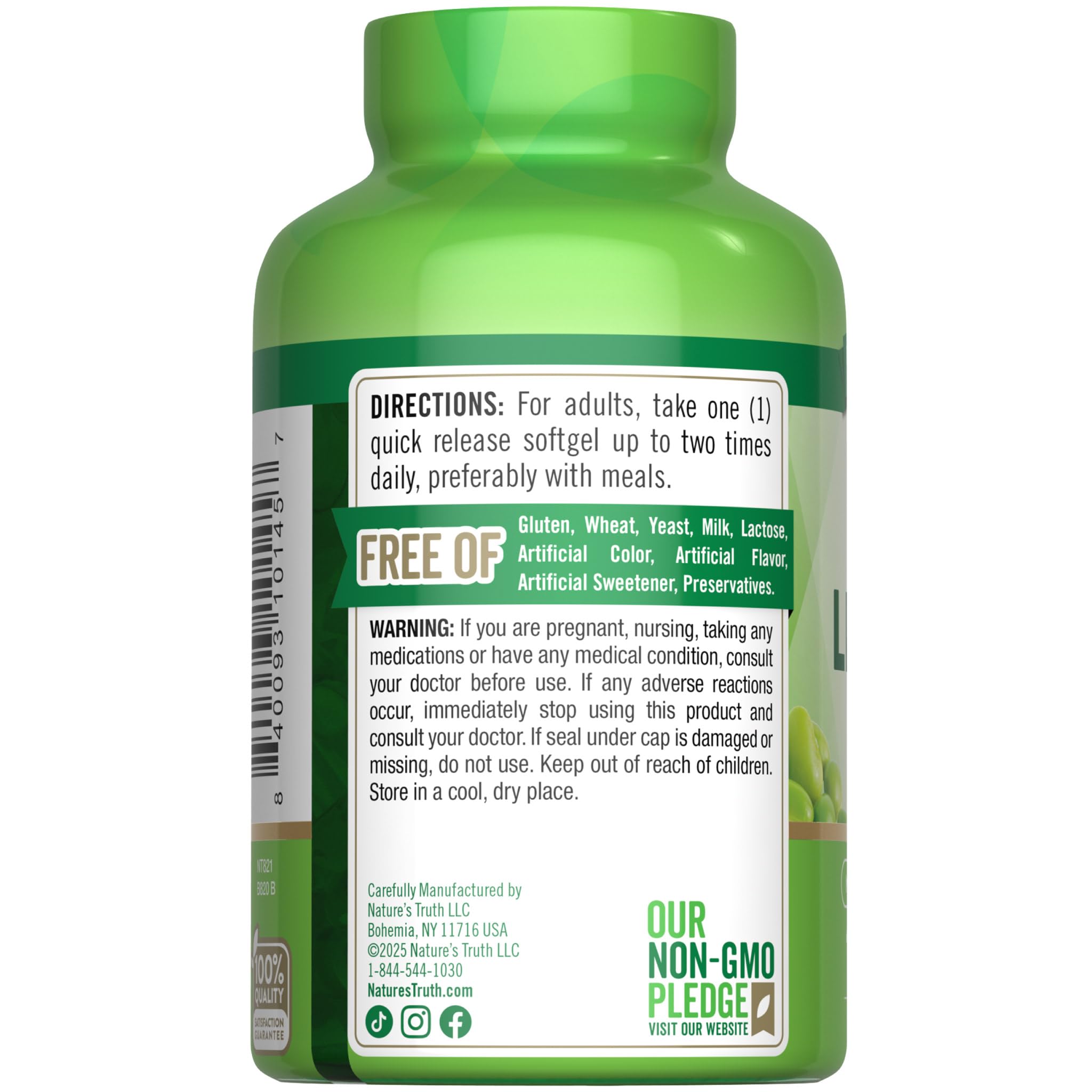 Three generations of Nature's Truth vitamin innovators logo