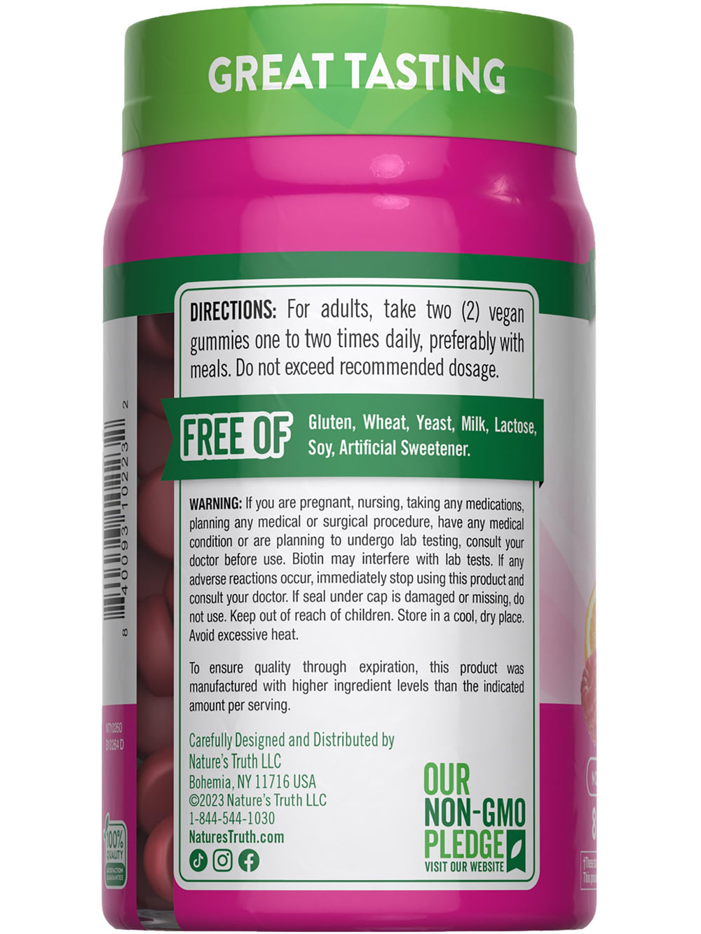 Nature's Truth two-bottle pack option on display.