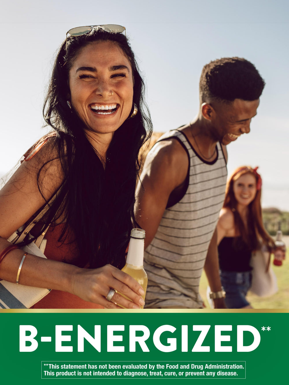 Label emphasizes vegan, non-GMO and gluten-free qualities for Nature's Truth product.