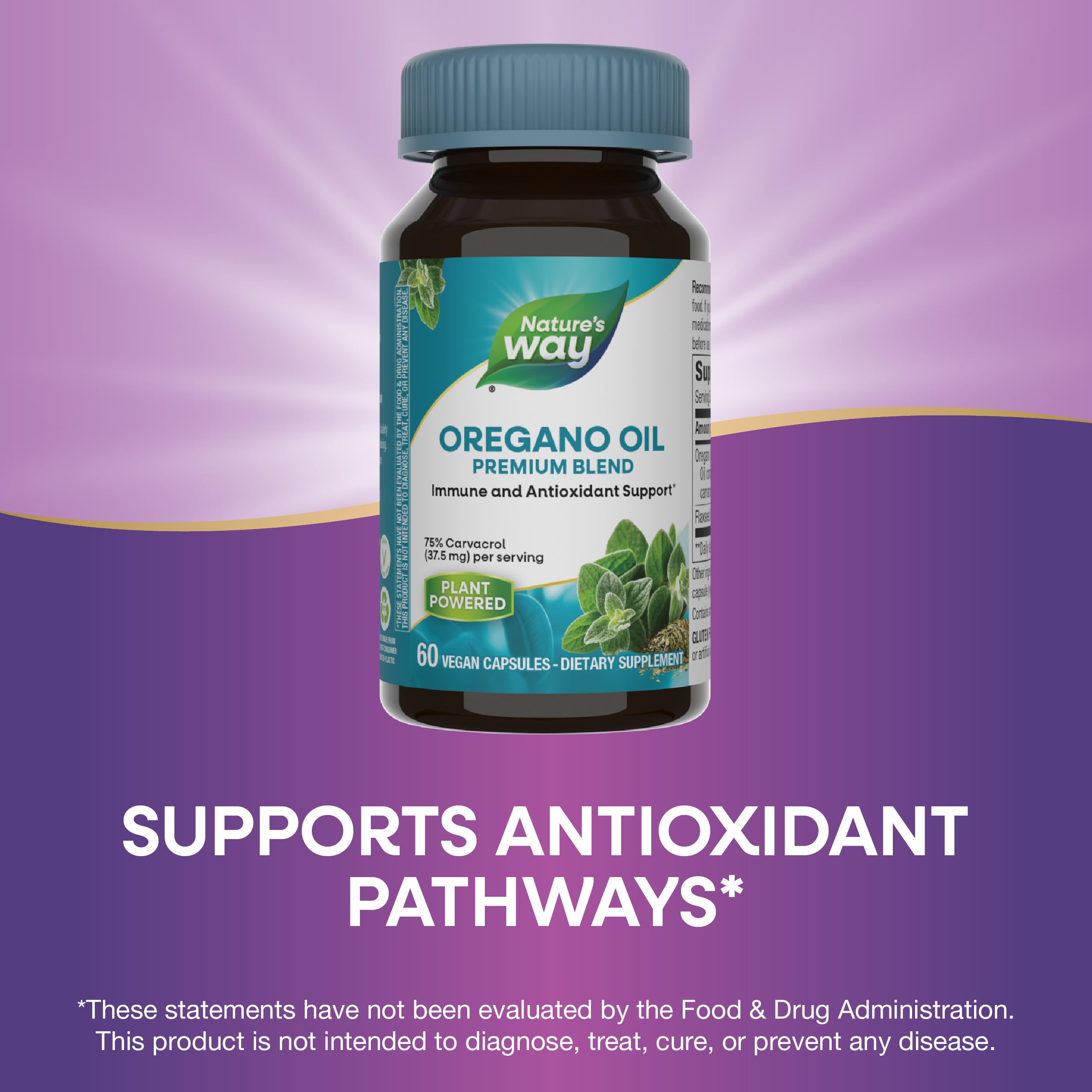 Nature's Way 2-pack box showcasing vegan, gluten-free supplement.