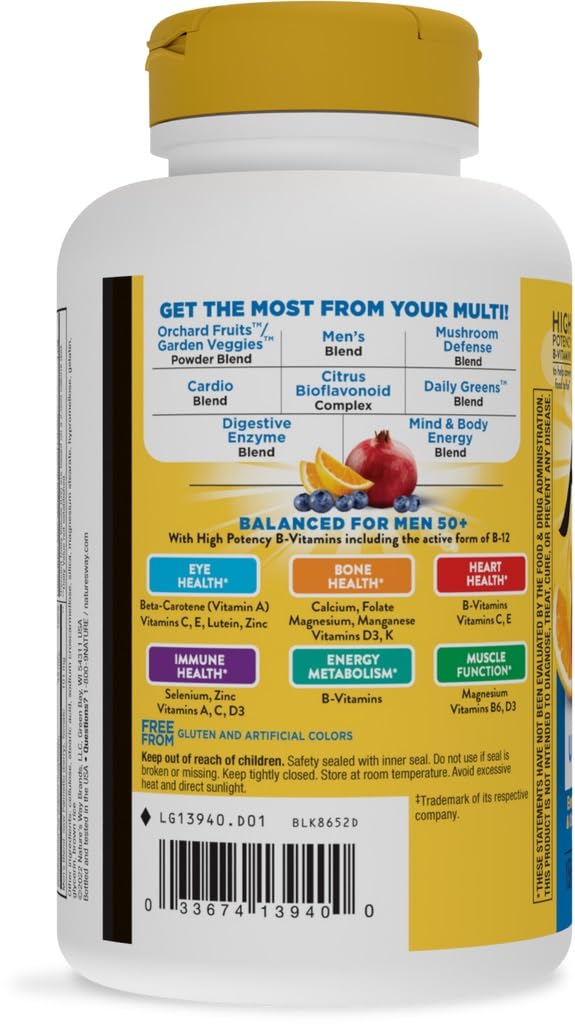 Nature's Way Alive! 50+ Ultra box and bottle ready for daily routine.