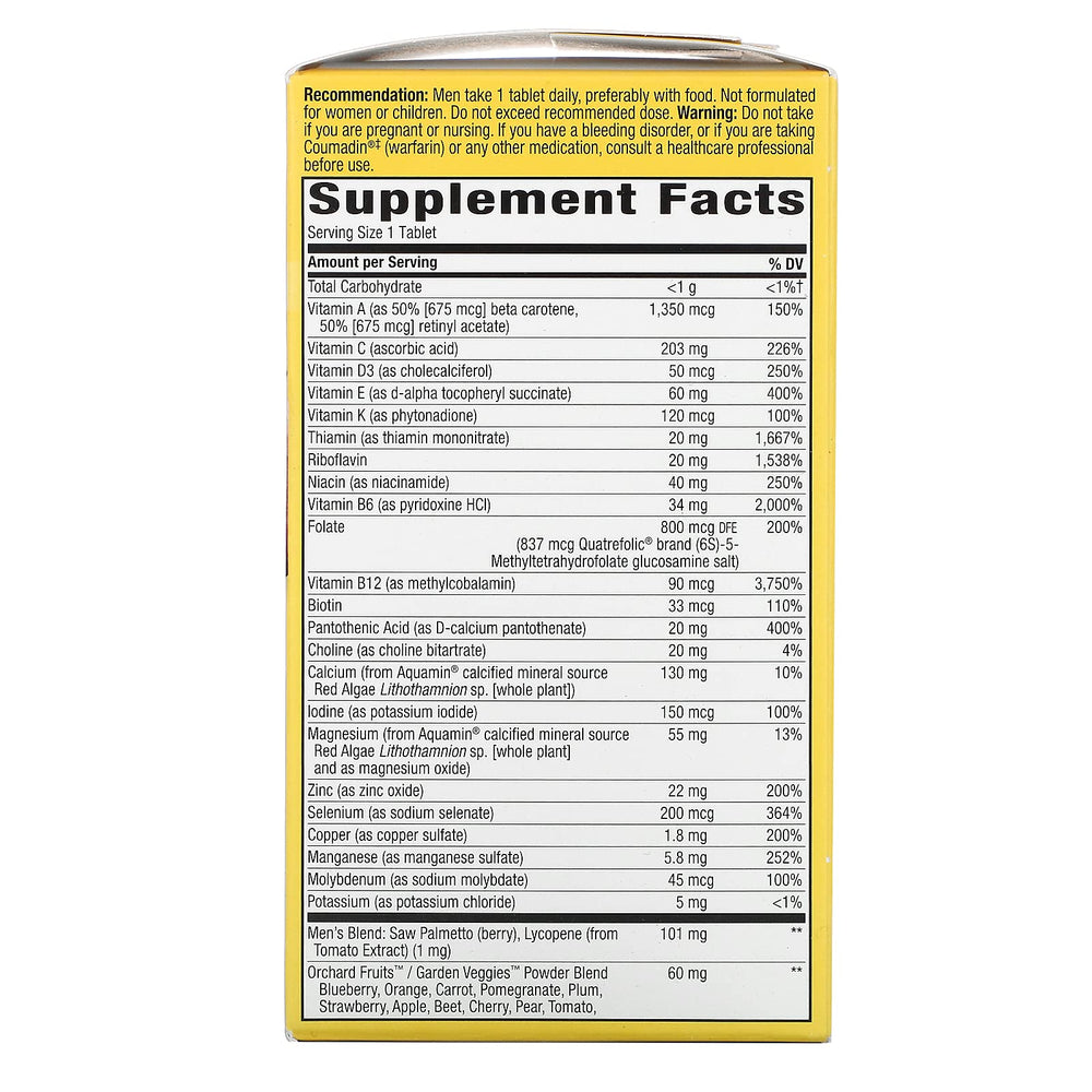 Nature's Way Alive! 50+ Ultra label highlights a high-potency blend for vitality.
