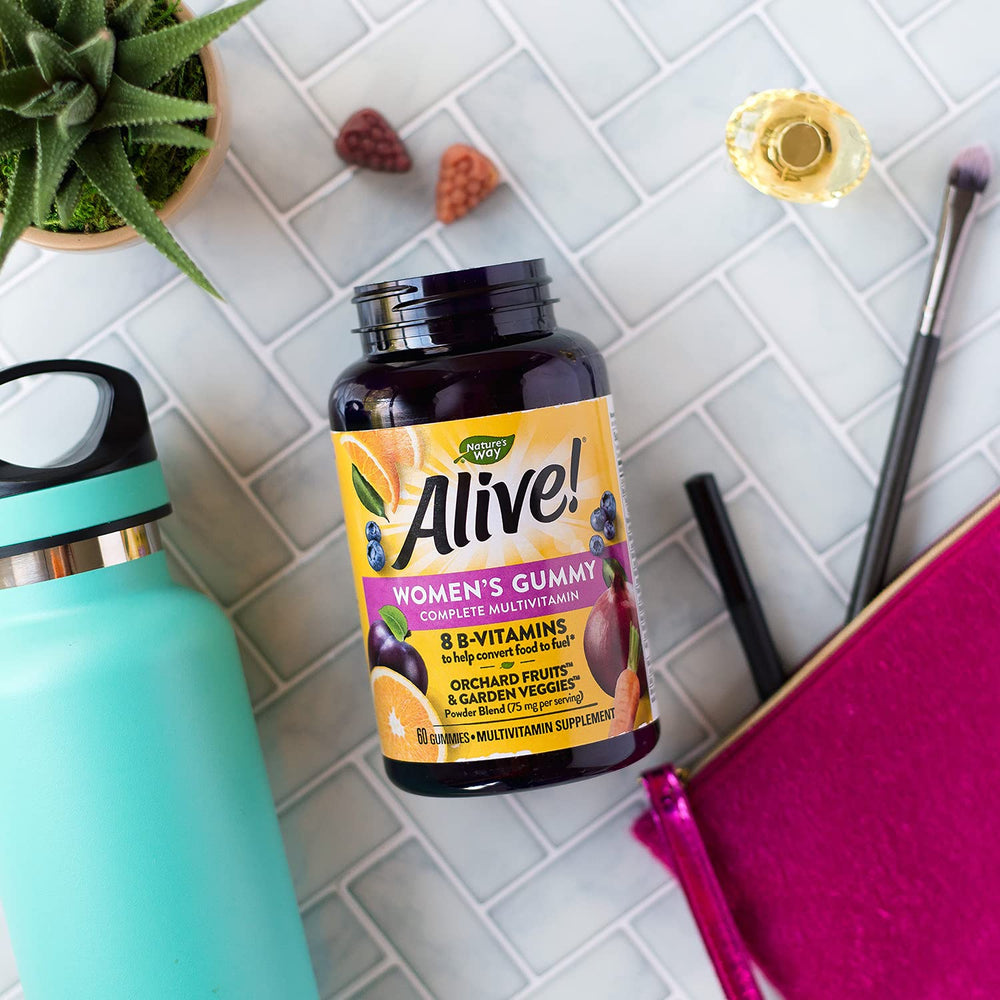 Alive! packaging on shelf signaling trusted daily wellness