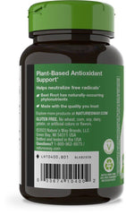 Nature's Way Beet Root 100C 2Pack bottle back label with Tru-ID authenticity