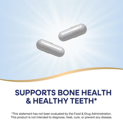 Nature's Way Calcium Citrate capsules with a gluten-free formulation reminder for sensitive diets.
