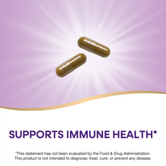 Nature's Way Echinacea Goldenseal gluten-free label emphasizes allergen-friendly formulation