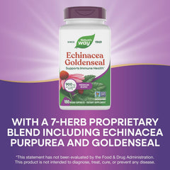 Proprietary 7 herb blend visible on Nature's Way packaging