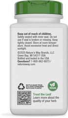 Nature's Way Eyebright capsules close-up reveals smooth shell for easy intake.
