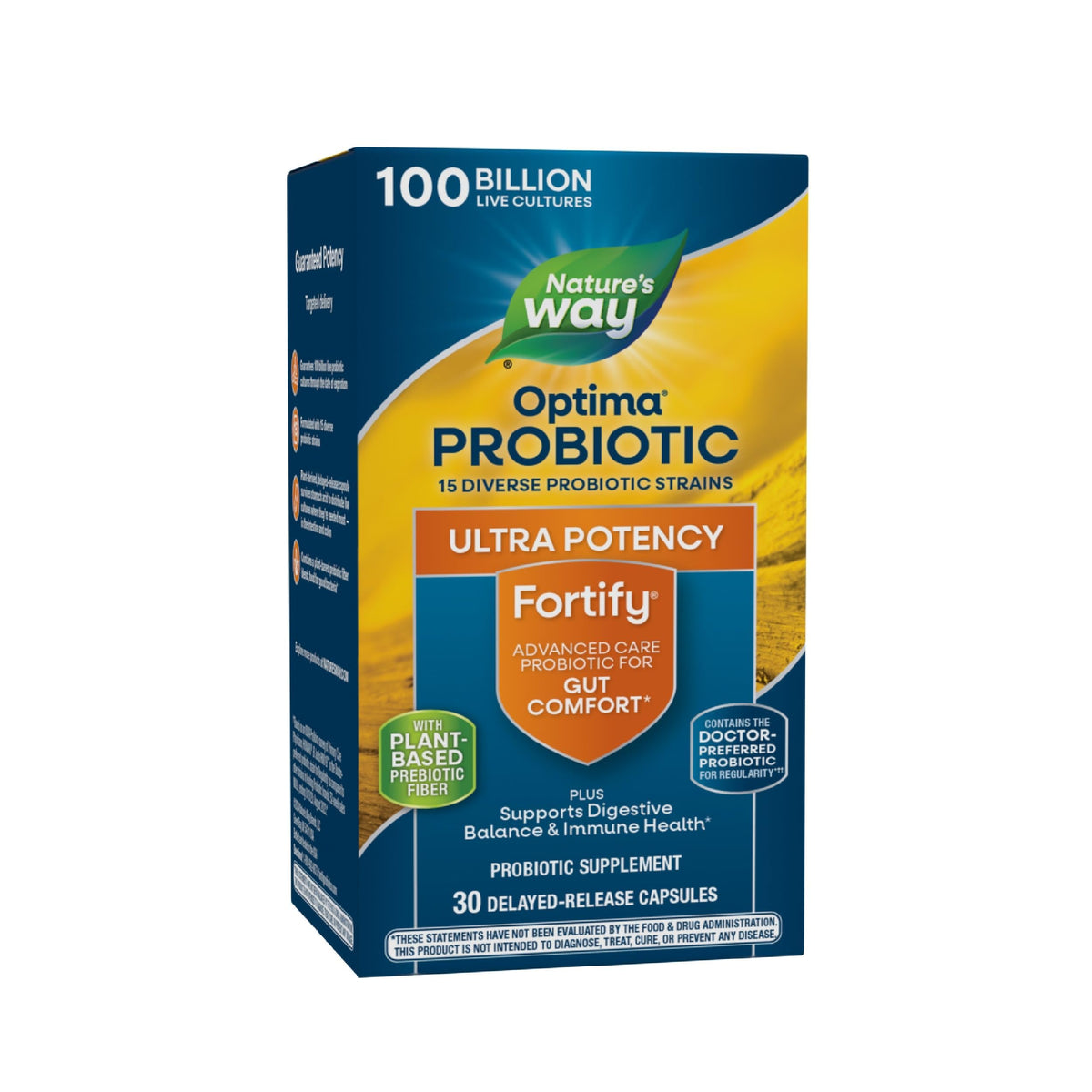 Nature's Way Fortify Optima bottle for daily digestive support