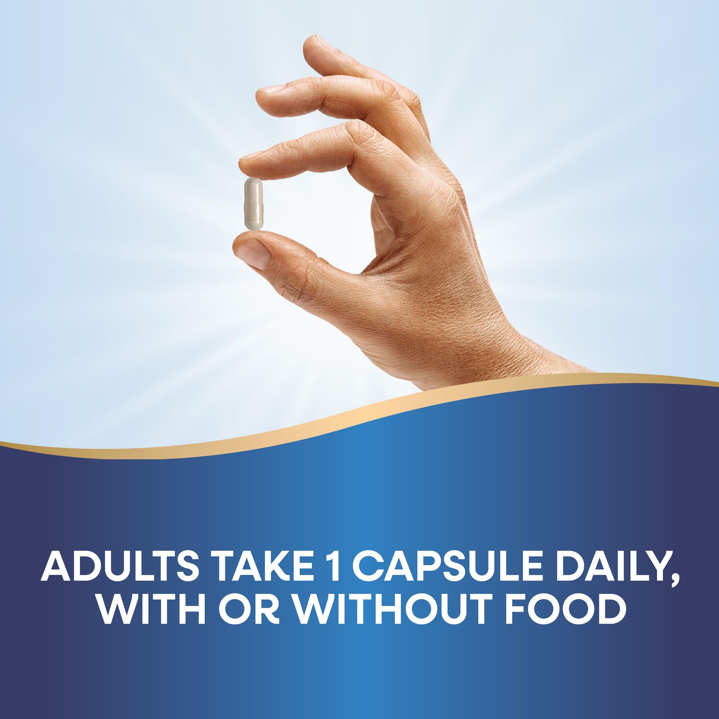 Nature's Way Fortify Optima ingredient list highlights NutraFlora scFOS synergy.
