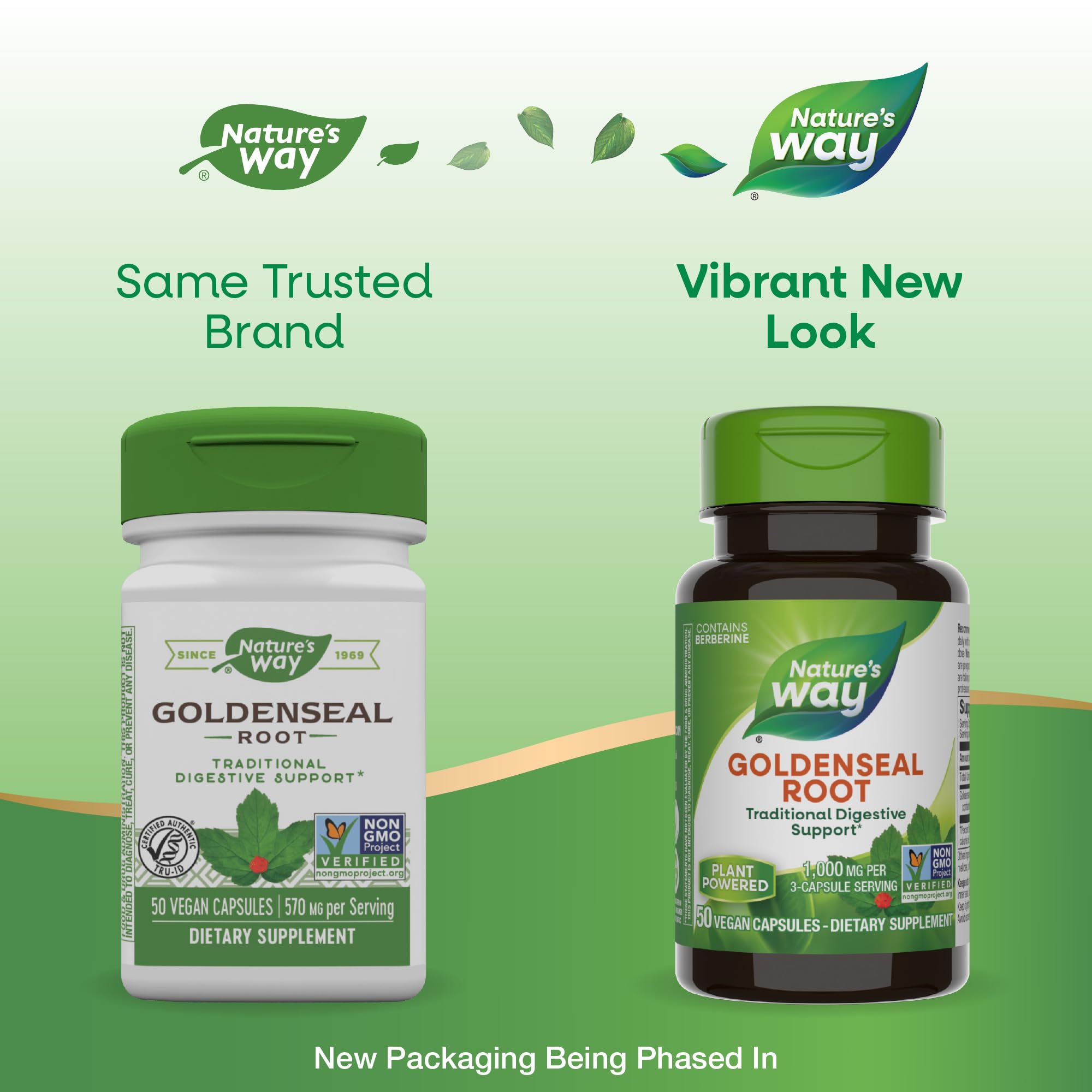Goldenseal Root capsules for simple, daily wellness routine