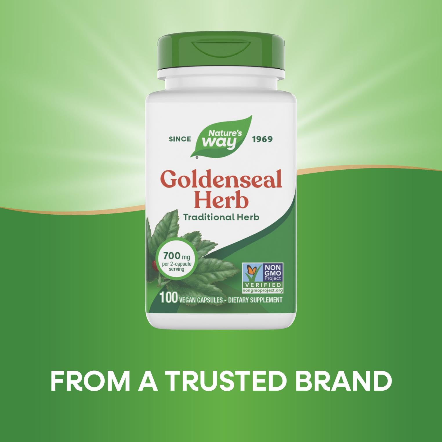 Nature's Way Goldenseal: verificado por proyecto No-OGM