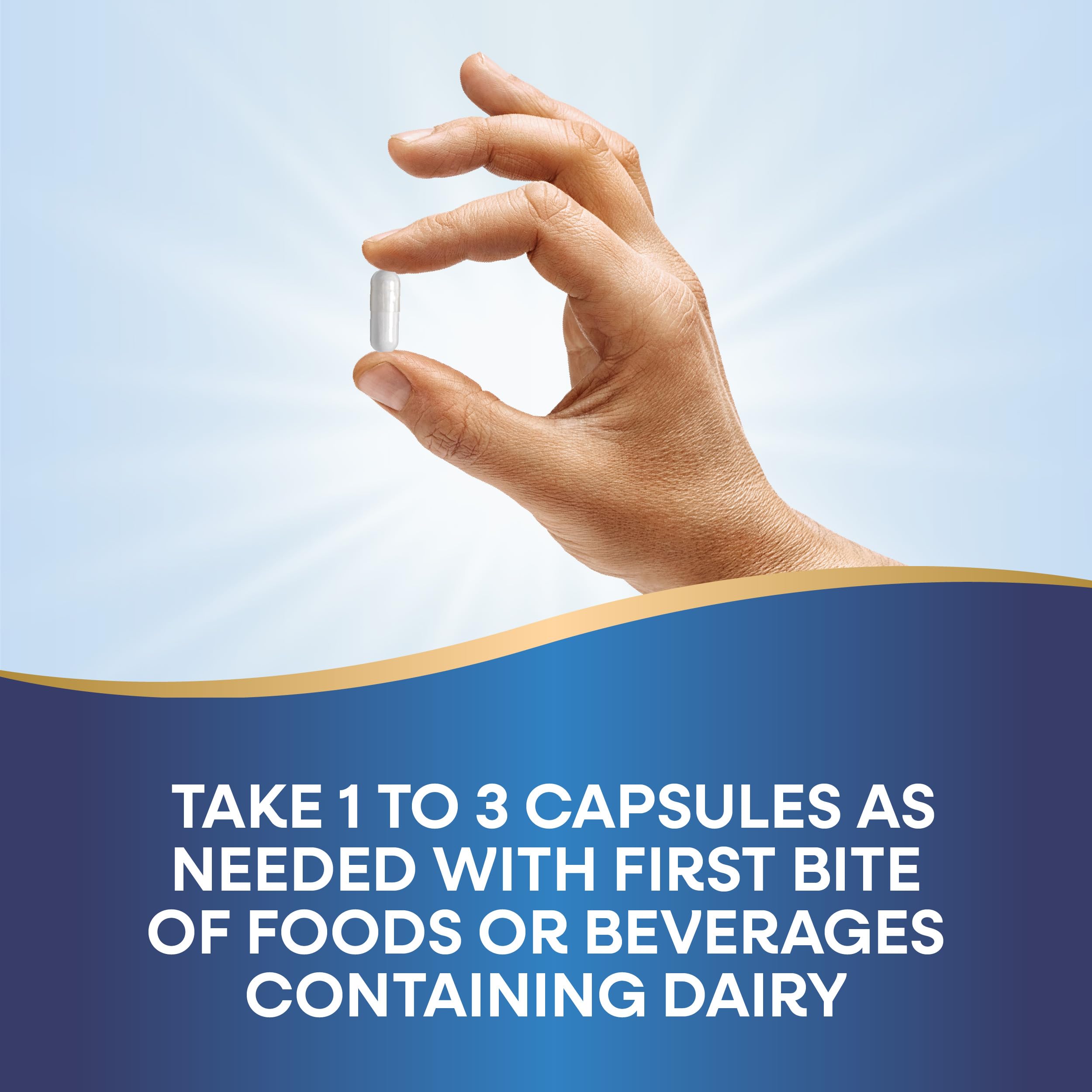Nature's Way Lactose Defense label and graphics.